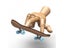 Finger SkateBoard Wooden Fingerboard Toy Professional Stents Finger Skate Set Carousel 5