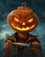 FULL DIAMOND PAINTING - CARTOON PUMPKIN HEAD *** BRAND NEW*** Carousel 1