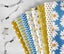 Soimoi 8 Pc Fat Quarter Bundle, Floral Print 18"x 22" DIY Patchwork- 100% Carousel 6