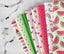 Soimoi 8 Pc Fat Quarter Bundle, Fruits Print 18"x 22" DIY Patchwork- 100% Carousel 6