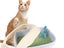 3 Rolls 67x40cm Drawstring Cat Litter Box Liners Cat Waste Litter Bags Carousel 4
