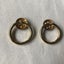 Vintage Retro Costume Earring's Hoops Carousel 12