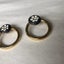 Vintage Retro Costume Earring's Hoops Carousel 3