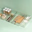 4PCS Food Storage Containers Organizer Refrigerator Storage Box Carousel 4