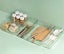 4PCS Food Storage Containers Organizer Refrigerator Storage Box Carousel 7