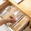 4PCS Food Storage Containers Organizer Refrigerator Storage Box Carousel 8