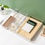 4PCS Food Storage Containers Organizer Refrigerator Storage Box Carousel 9