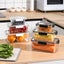 3PCS Refrigerator Freezer Food Storage Containers Box Carousel 8