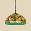Large 46cm shade New Design Handmade Tiffany Pendant Light Carousel 2