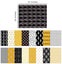 Soimoi 16 Pc Fat Quarter Bundle, Asian Block Print 18"x 22" DIY Patchwork- 100% Carousel 5