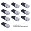 10pcs 2pin Pluggable Wire Connector Quick Splice Electrical Cable Crimp Terminal Carousel 5