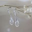 18K White Gold Crystal Earrings "Cora" (crystal) Carousel 3