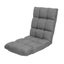 Adjustable Cushioned Floor Gaming Lounge Chair 99x41x12cm - Dark Grey Carousel 1