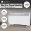 Levante NDM-20WT 2000W Electric Panel Heater Wifi Thermostat Castors Carousel 2