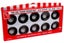 Plastic Kitset - 1/25 Semi Truck Tall Tyres Carousel 1