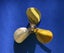 Wooden Ship Fittings - Bronze Prop 3 Blade Right 2" Carousel 1