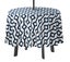 Vargottam Indoor /Outdoor Round Tablecloth 58 Inch Tablecloth With Umbrella Hole Carousel 1