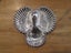 Art Deco Triple Scallop Serving Tray Carousel 7
