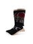 Tupac Ankle Socks Rose Logo new Official Unisex Black (UK SIZE 7 - 11) Carousel 1