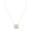Antique Victorian 18k Gold & Platinum Cabochon Opal & Diamond Pendant Necklace Carousel 5