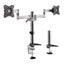 Brateck LDT11-C024 13-27" Dual Monitor Desk Mount Carousel 1