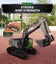 RC excavator Digger, HUINA 1558, 2.4G, 1:18, Alloy, Rechargeable, 11CH. Carousel 3