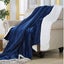 Thick Fuzzy Soft Sherpa Fleece Bed Sofa Blankets-Blue Carousel 6