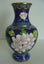 Three Impressive Cloisonne Style Brass Vases Carousel 13
