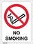725 (1) EMMJAY- No Smoking Sign label 130 x 100mm Carousel 1