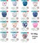 100pcs*BULK*Happy Flute®upgraded toilet training pants/swim nappy w/ SNAP BUTTON Carousel 1