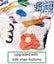 100pcs*BULK*Happy Flute®upgraded toilet training pants/swim nappy w/ SNAP BUTTON Carousel 5