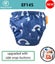 100pcs*BULK*Happy Flute®upgraded toilet training pants/swim nappy w/ SNAP BUTTON Carousel 13