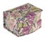 Jewellery Box - Curved Front Flowers PU Small (14.5) Carousel 1