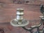 19th Century Judaica Polish/Russian Brass Shabbat (Sabbath) Candelabra Carousel 5
