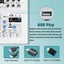 USB Interface 4 Channel Mini Audio Mixer Console Carousel 6