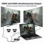 USB 3.0 to Dual HDMI Adapter - USB Type-C to HDMI Dual Monitor Display Adapter Carousel 8