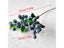 New 1pc Artificial Blueberry Eco-friendly Home Office Simulation Berry Carousel 7