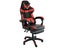 Office Gaming Chair - High Back Racing Seat with Leg Rest - Black & Red Carousel 1