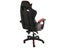 Office Gaming Chair - High Back Racing Seat with Leg Rest - Black & Red Carousel 3