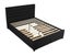 Queen Black 4 Drawer full bed ( Frame + 5 Zone Pocket Spring Firm Mattress ) Carousel 6