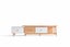 Entertainment Unit Extendable TV Cabinet White And Wood Carousel 6
