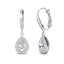 18K White Gold Drop Premium Crystal Earrings "Senorita" Carousel 4