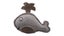 Trixie Cat Toy Nordic Whale Catnip Toy 12cm Carousel 1
