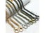 Gold/Silver/Gun Black/Bronze 5mm Metal Replacement Purse Chain Shoulder Carousel 3