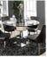 CLEARANCE - Cyrina Mirrored Glass Round Dining Table 120CM **45% OFF** Carousel 6