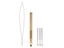 1Pcs Metal Wig Making Tool Ventilation Handle Pulling Weaving Needles Micro Carousel 8