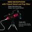 Stereo Studio Mic KTV Karaoke Mini For Smart Phone Laptop PC Desktop Handheld Carousel 5