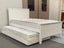 Eddie King Single Bed Solid Hardwood White Malaysian Made Carousel 4