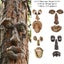 Funny Old Man Tree Face Hugger Garden Art Outdoor Tree Amusing Old Man Face 622D Carousel 1
