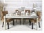 CLEARANCE - Odessa Mirrored Dining Table 180W **50% OFF** Carousel 6